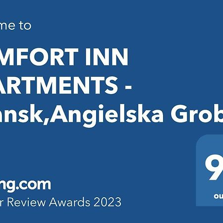 Comfort Inn Apartments - Gdansk,Angielska Grobla Ngoại thất bức ảnh