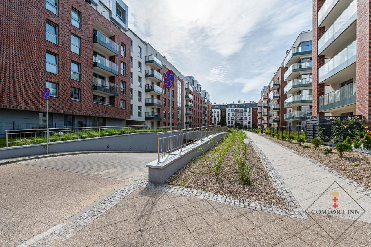 Comfort Inn Apartments - Gdansk,Angielska Grobla Ngoại thất bức ảnh
