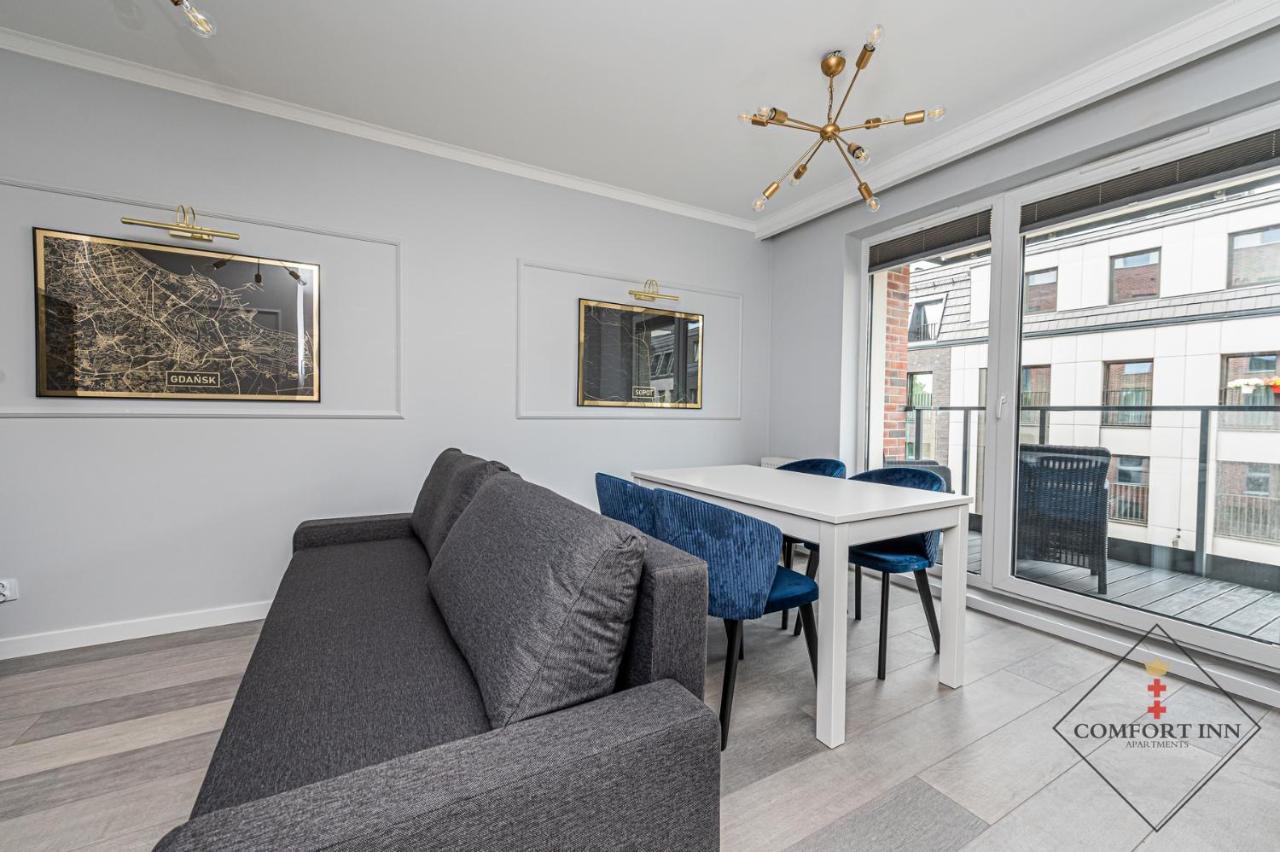 Comfort Inn Apartments - Gdansk,Angielska Grobla Ngoại thất bức ảnh