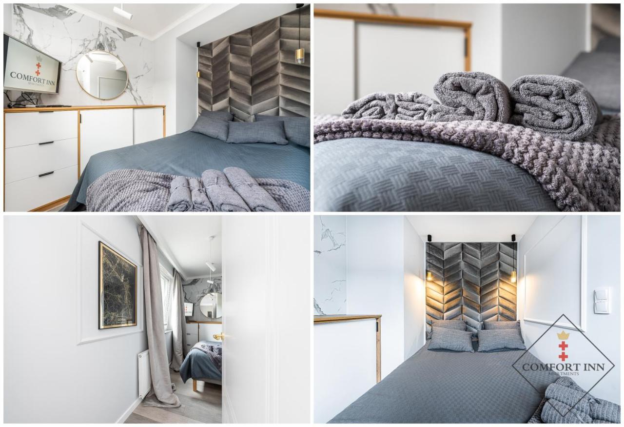 Comfort Inn Apartments - Gdansk,Angielska Grobla Ngoại thất bức ảnh