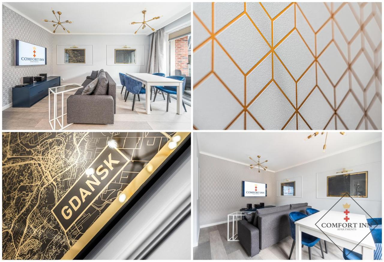 Comfort Inn Apartments - Gdansk,Angielska Grobla Ngoại thất bức ảnh