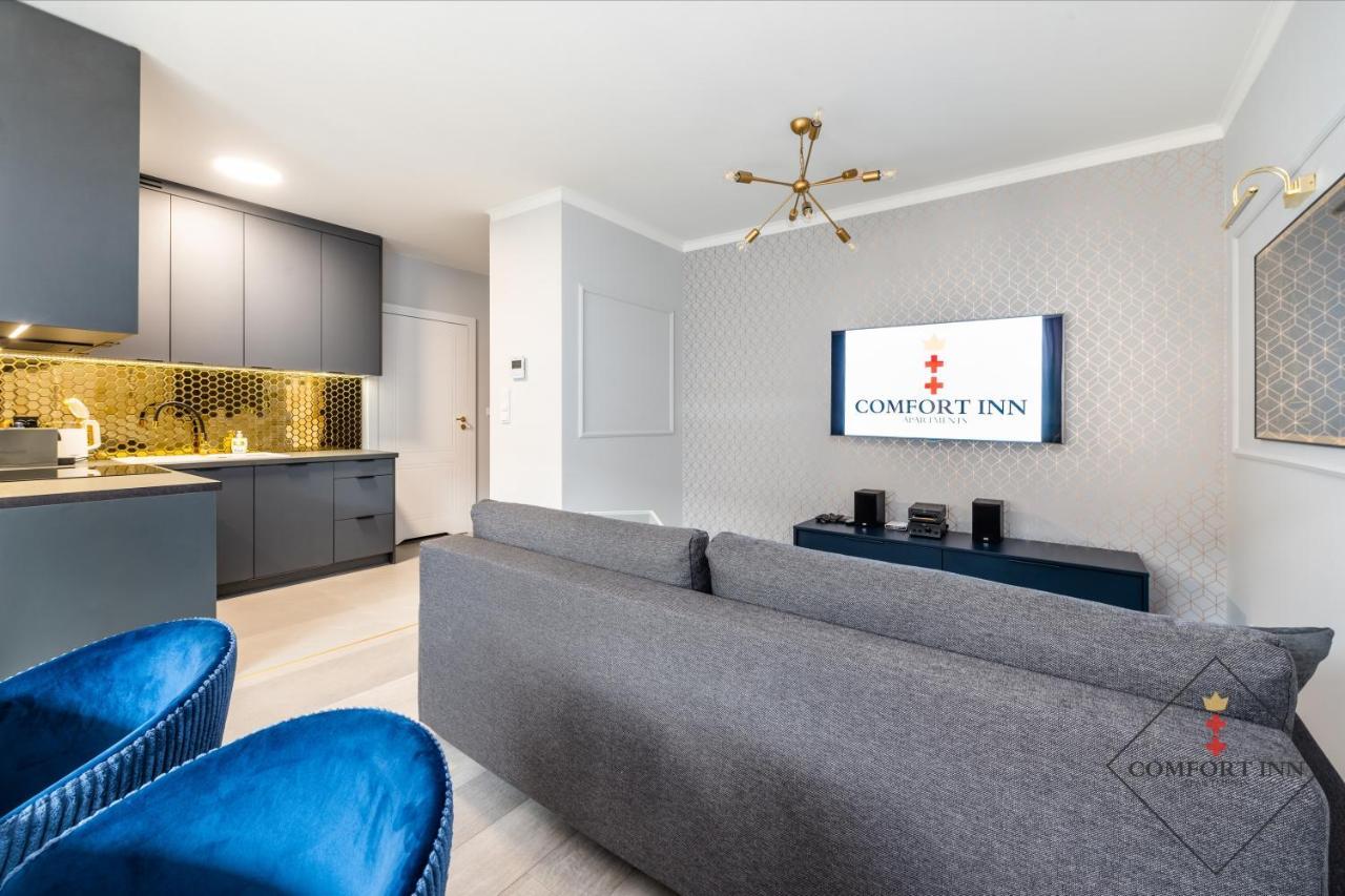 Comfort Inn Apartments - Gdansk,Angielska Grobla Ngoại thất bức ảnh