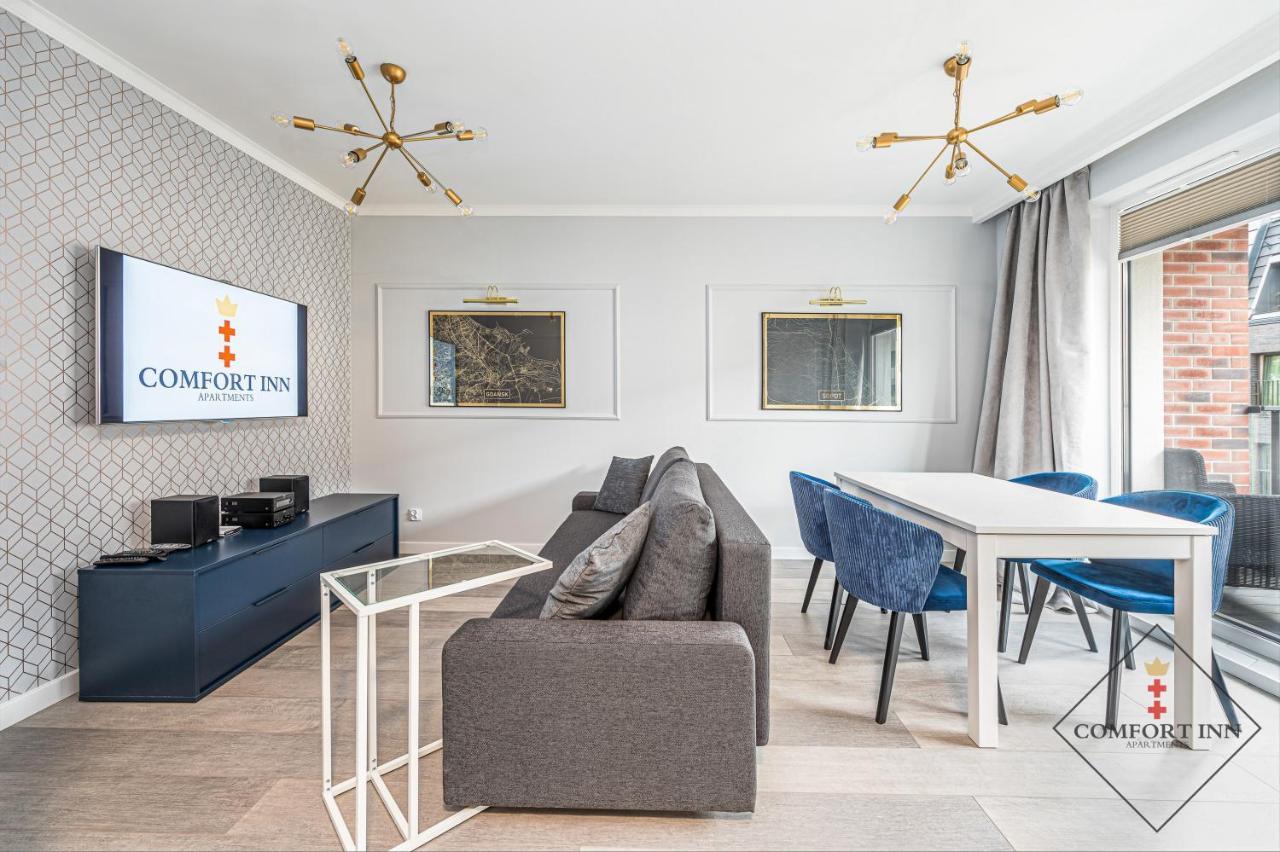 Comfort Inn Apartments - Gdansk,Angielska Grobla Ngoại thất bức ảnh