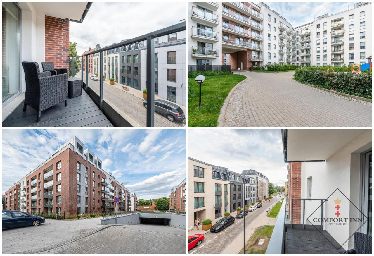 Comfort Inn Apartments - Gdansk,Angielska Grobla Ngoại thất bức ảnh
