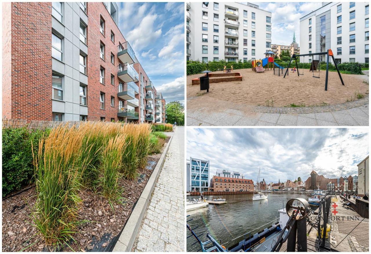 Comfort Inn Apartments - Gdansk,Angielska Grobla Ngoại thất bức ảnh