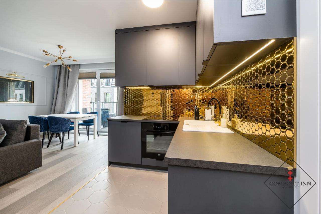 Comfort Inn Apartments - Gdansk,Angielska Grobla Ngoại thất bức ảnh