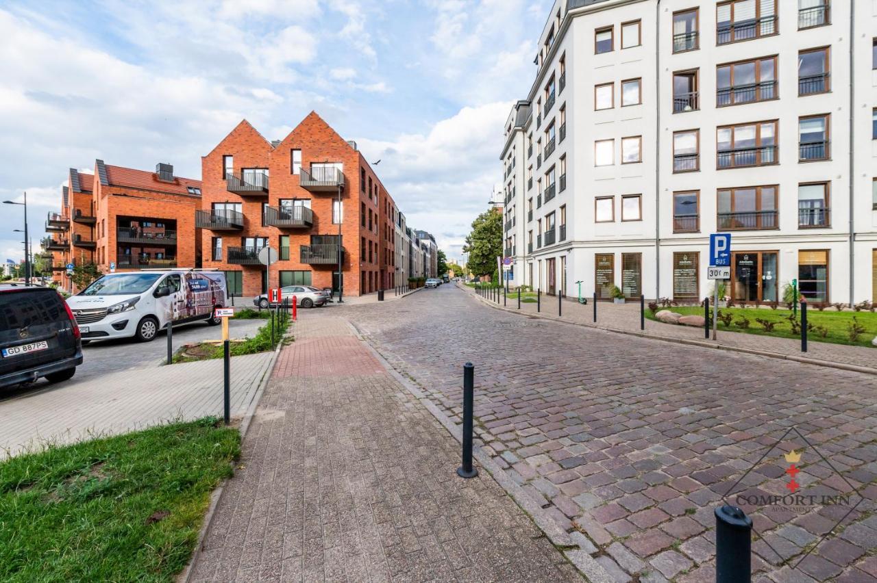 Comfort Inn Apartments - Gdansk,Angielska Grobla Ngoại thất bức ảnh