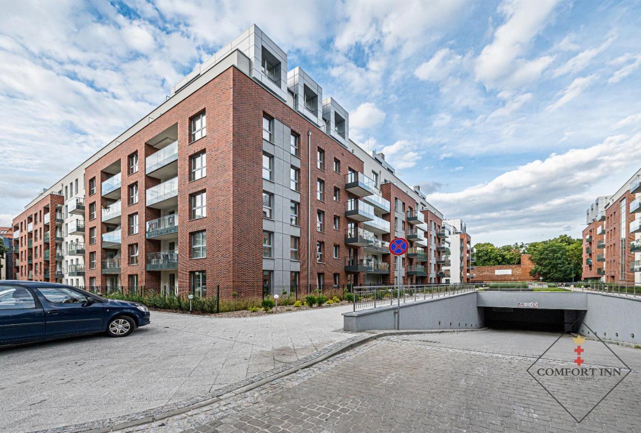 Comfort Inn Apartments - Gdansk,Angielska Grobla Ngoại thất bức ảnh